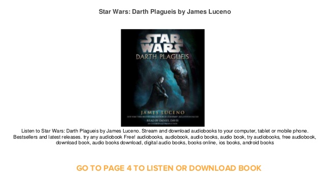 Darth Plagueis Audiobook Free Download